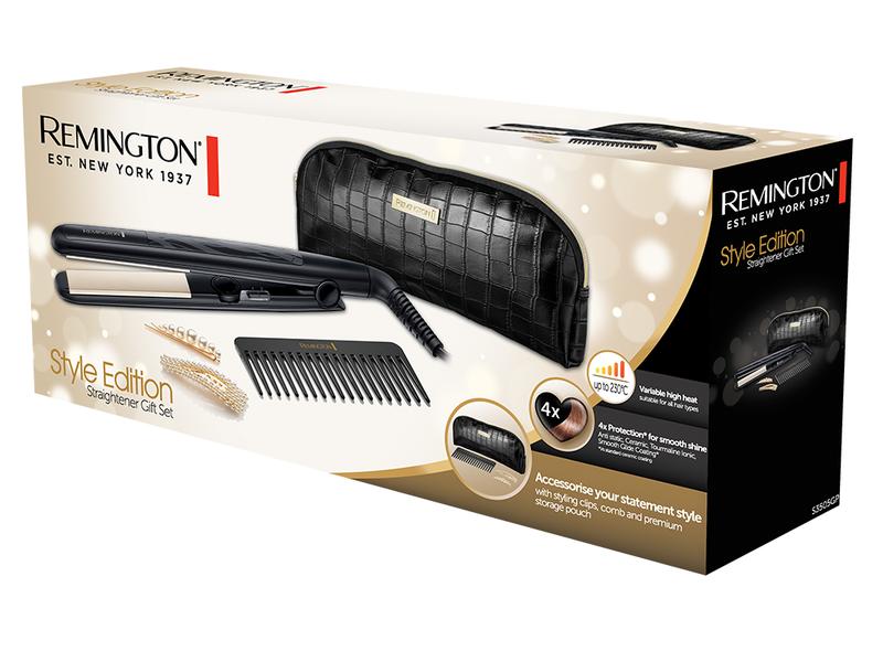 Remington Haarglätter Style Edition S3505GP Geschenk-Set