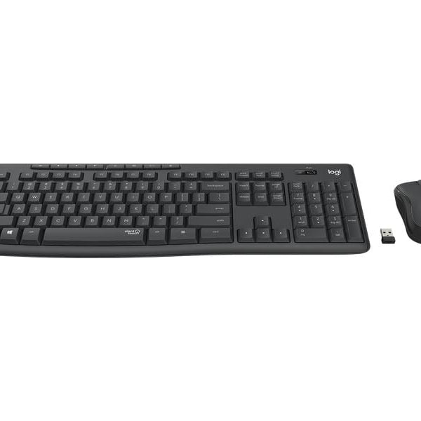 Logitech Tastatur-Maus-Set MK295 Graphite CH-Layout