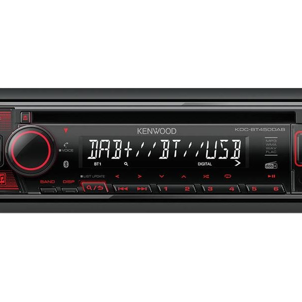 Kenwood Autoradio KDC-BT450DAB 1 DIN