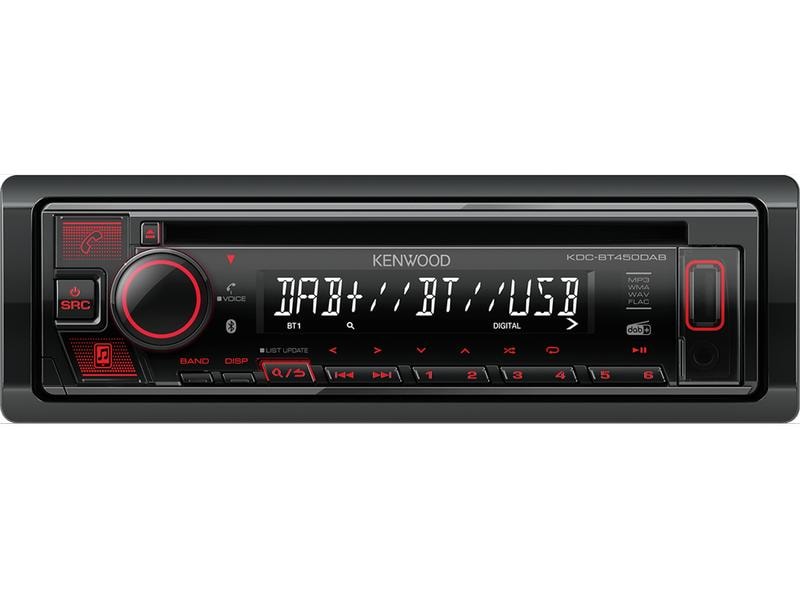 Kenwood Autoradio KDC-BT450DAB 1 DIN