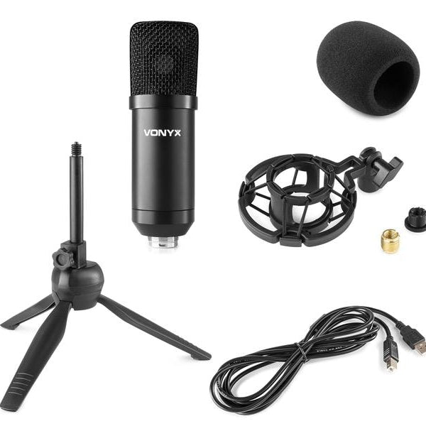 Vonyx Kondensatormikrofon CM300B Schwarz
