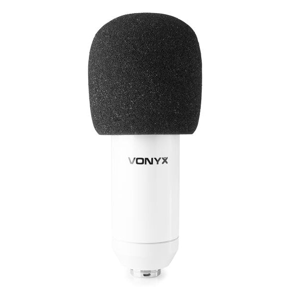 Vonyx Kondensatormikrofon CM300W Weiss