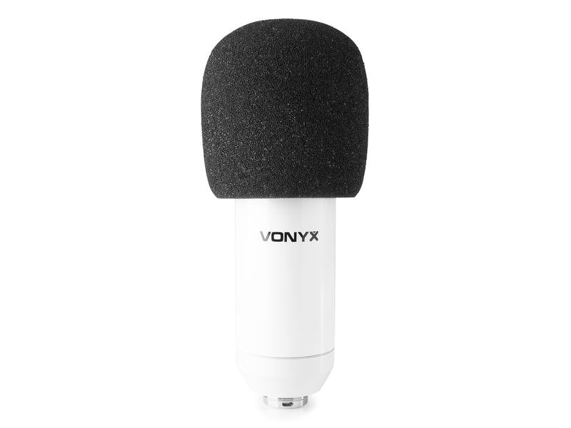 Vonyx Kondensatormikrofon CM300W Weiss