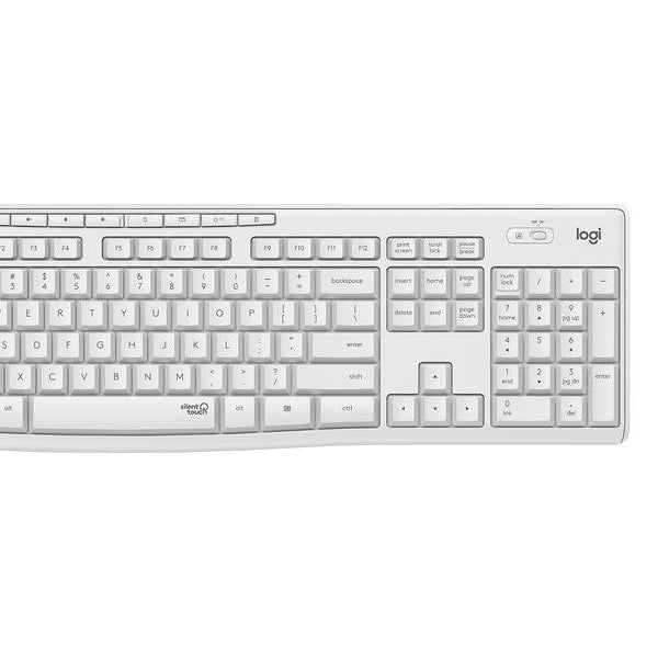 Logitech Tastatur-Maus-Set MK295 White CH-Layout