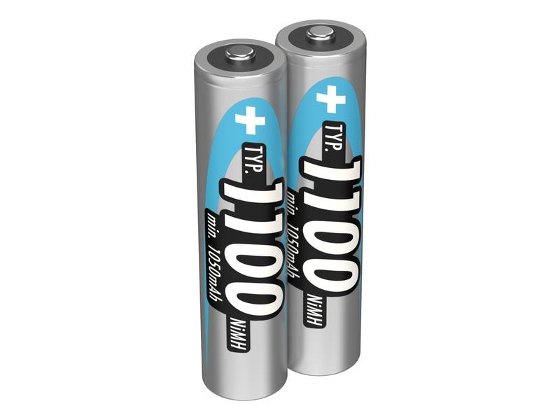 Ansmann Akku 2x AAA Typ 1100 1050 mAh