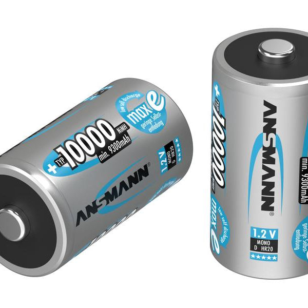 Ansmann Akku 2x D Typ 10000 9300 mAh