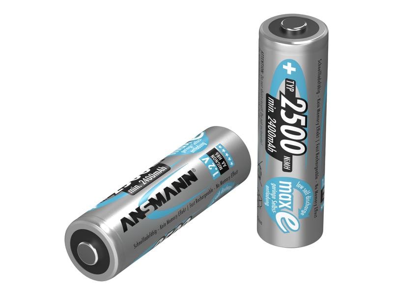 Ansmann Akku 2x AA Typ 2500 2400 mAh