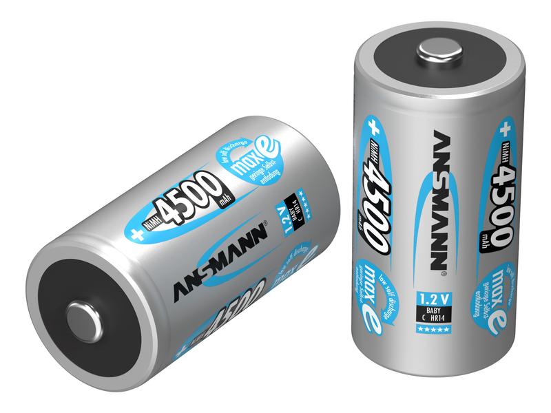 Ansmann Akku 2x C 4500 mAh