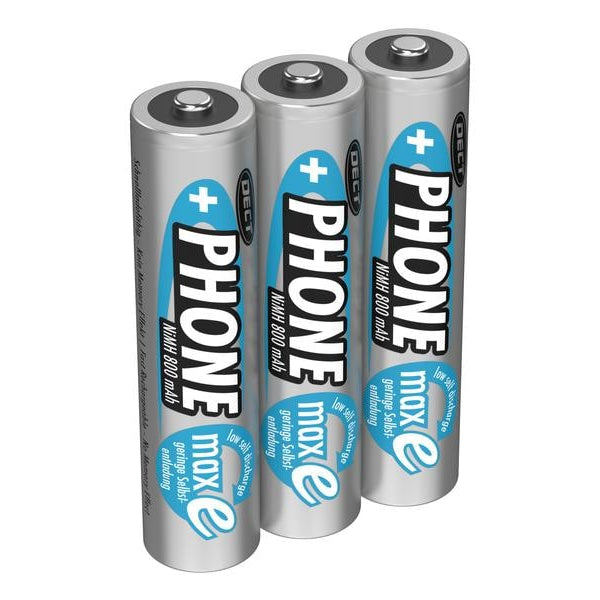 Ansmann Akku 3x AAA 800 mAh für DECT-Phones