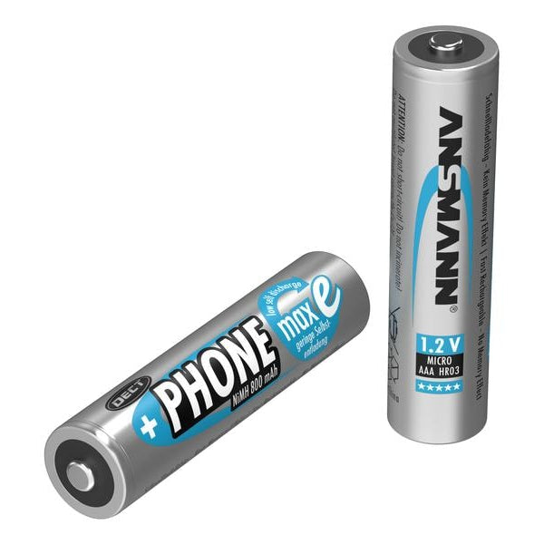 Ansmann Akku 3x AAA 800 mAh für DECT-Phones