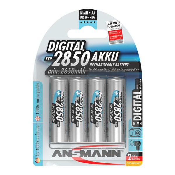 Ansmann Akku 4x AA Typ 2850 Digital 2650 mAh
