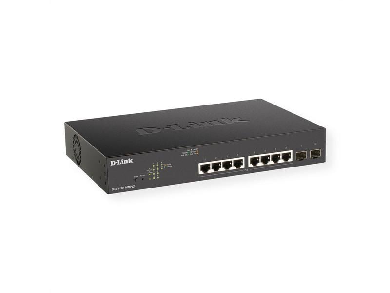 D-Link PoE+ Switch DGS-1100-10MP V2 10 Port