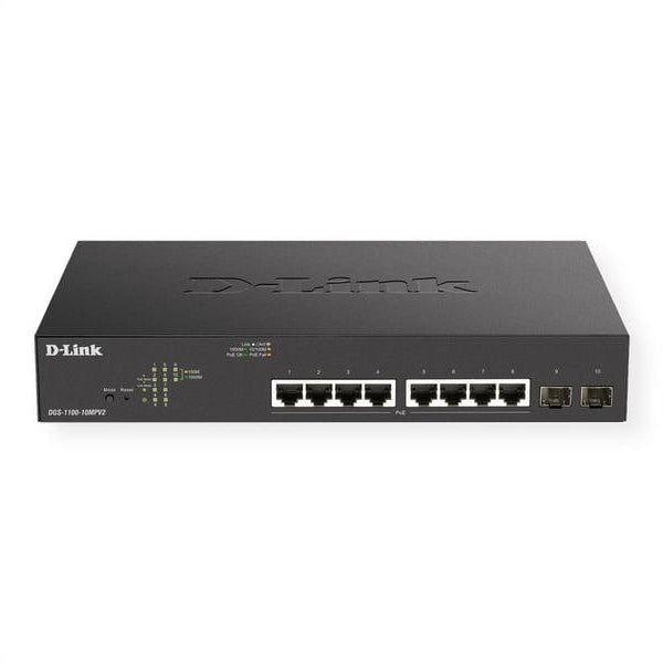 D-Link PoE+ Switch DGS-1100-10MP V2 10 Port