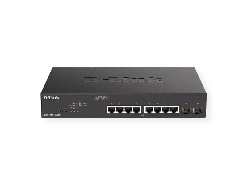 D-Link PoE+ Switch DGS-1100-10MP V2 10 Port