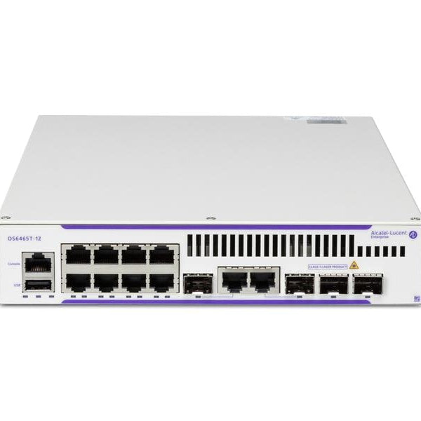 Alcatel-Lucent Switch OmniSwitch OS6465T-12 10 Port