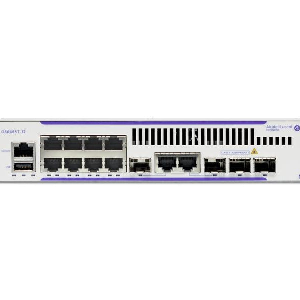 Alcatel-Lucent Switch OmniSwitch OS6465T-12 10 Port