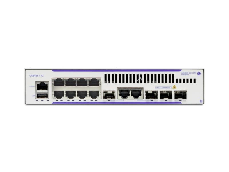 Alcatel-Lucent Switch OmniSwitch OS6465T-12 10 Port