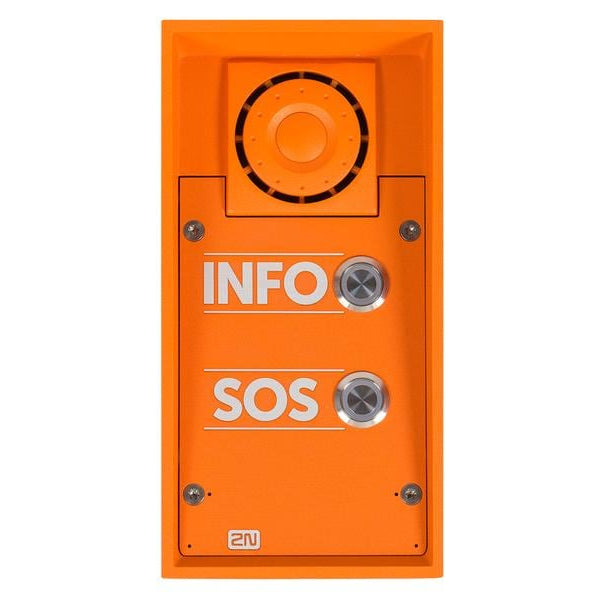 2N IP Türstation IP Safety 2 Tasten, 10 W Lautsprecher