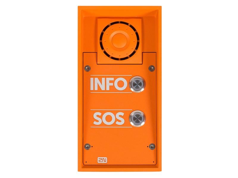 2N IP Türstation IP Safety 2 Tasten, 10 W Lautsprecher