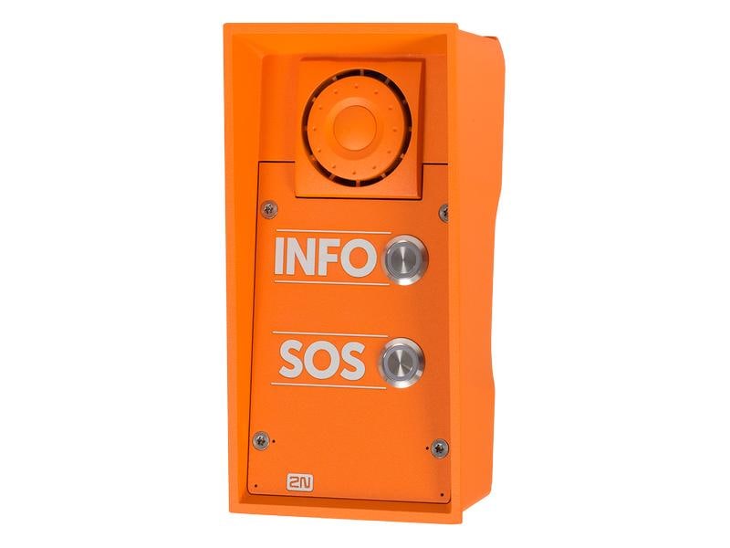 2N IP Türstation IP Safety 2 Tasten, 10 W Lautsprecher