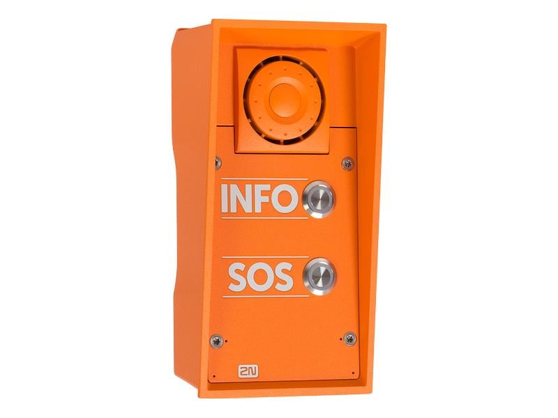 2N IP Türstation IP Safety 2 Tasten, 10 W Lautsprecher