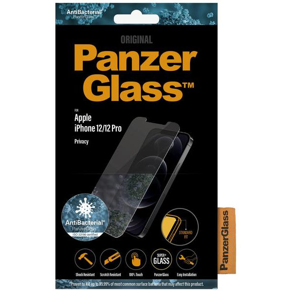 Panzerglass Displayschutz Standard Fit AB Privacy iPhone 12 / 12 Pro