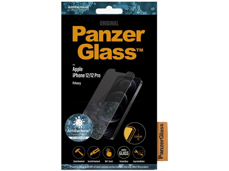 Panzerglass Displayschutz Standard Fit AB Privacy iPhone 12 / 12 Pro