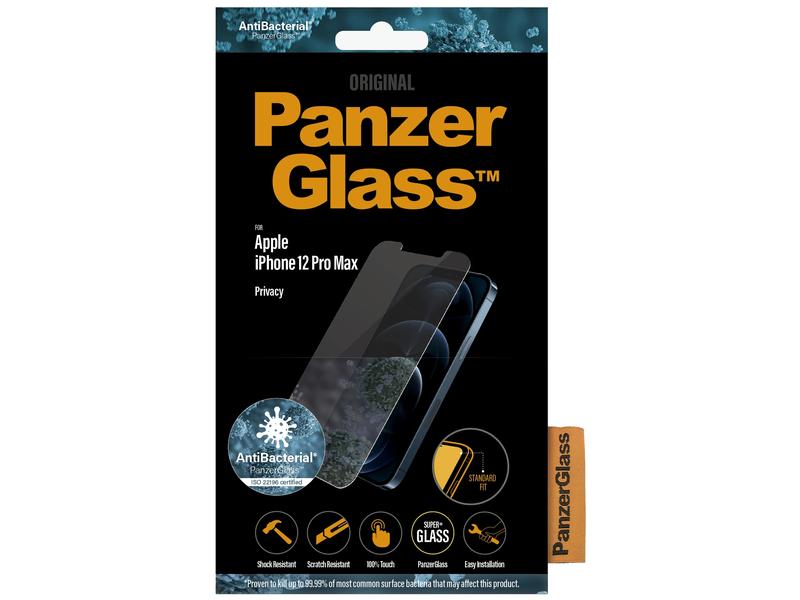 Panzerglass Displayschutz Standard Fit AB Privacy iPhone 12 Pro Max
