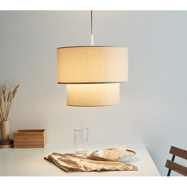 Pauleen Pendelleuchte Soft Shine 1x E27, Beige