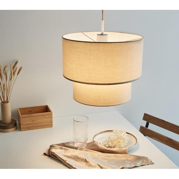 Pauleen Pendelleuchte Soft Shine 1x E27, Beige