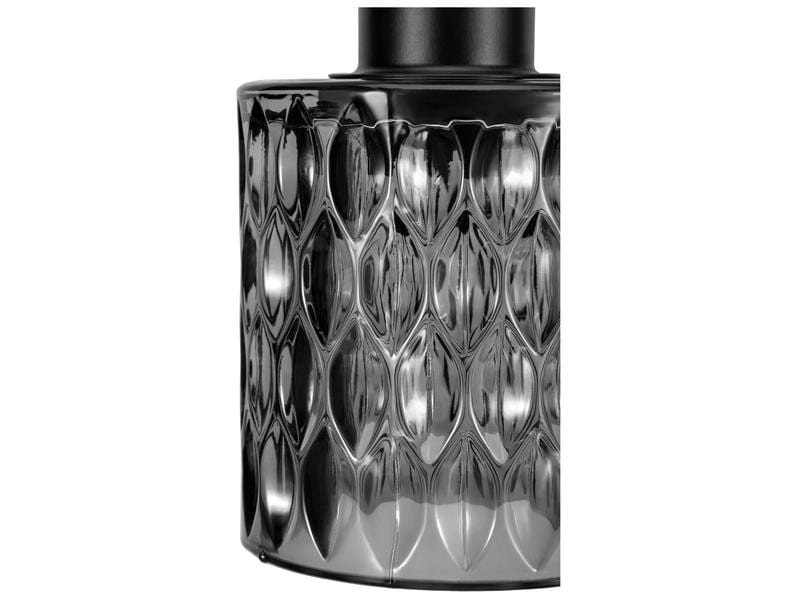 Pauleen Pendelleuchte Gleaming Magic 1x E27, Rauchglas / Schwarz