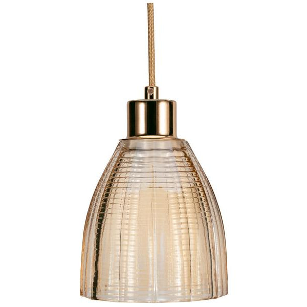 Pauleen Pendelleuchte Gleaming Gold 1x E27, Gold / Messing