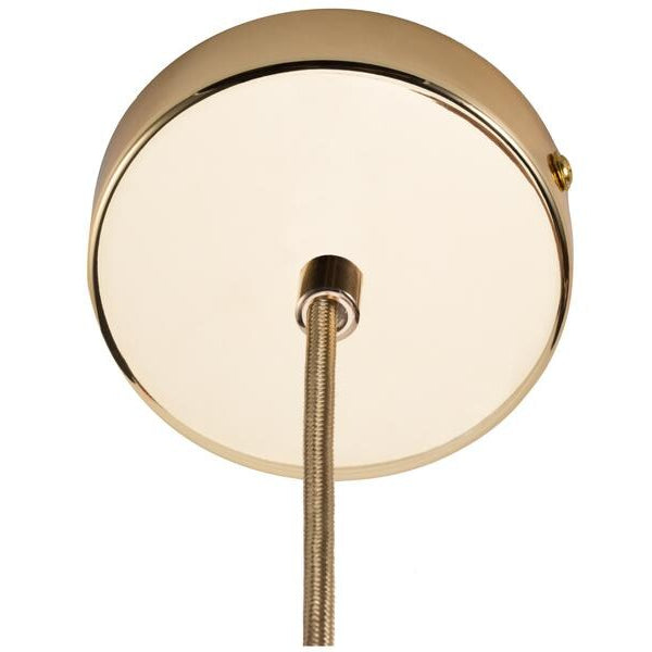 Pauleen Pendelleuchte Gleaming Gold 1x E27, Gold / Messing