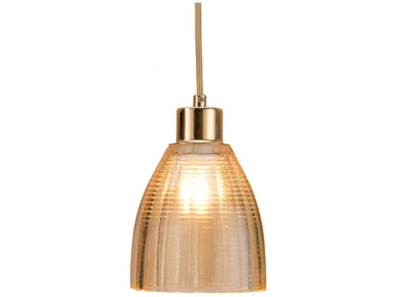 Pauleen Pendelleuchte Gleaming Gold 1x E27, Gold / Messing