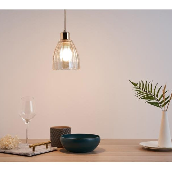 Pauleen Pendelleuchte Gleaming Gold 1x E27, Gold / Messing