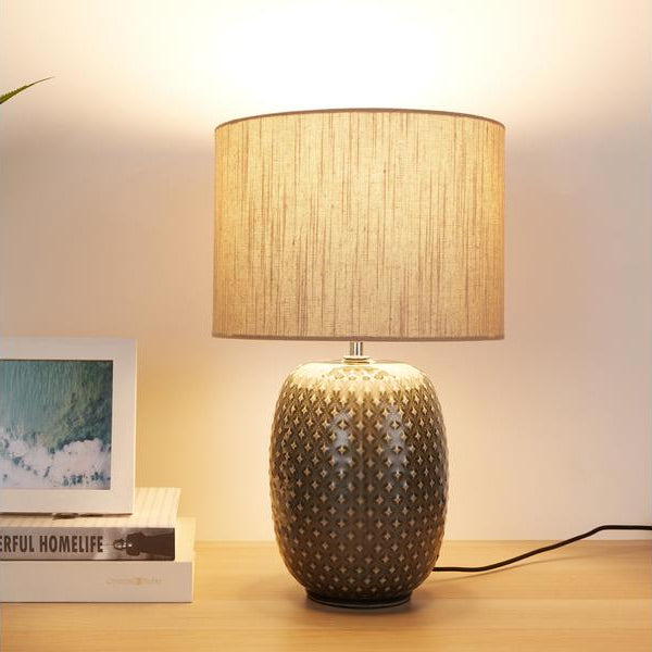 Pauleen Tischleuchte Pretty Classy 1x E27 Dunklelgrau/Beige