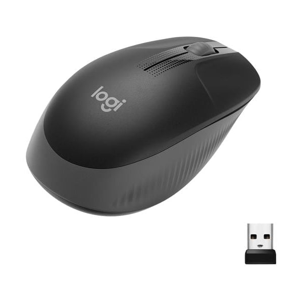 Logitech Maus M190 Anthrazit/Schwarz, kabellos