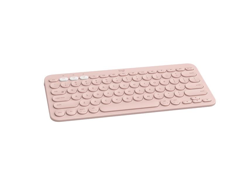 Logitech Bluetooth-Tastatur K380 Multi-Device Rosa