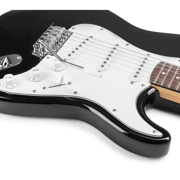 MAX E-Gitarre GigKit Schwarz