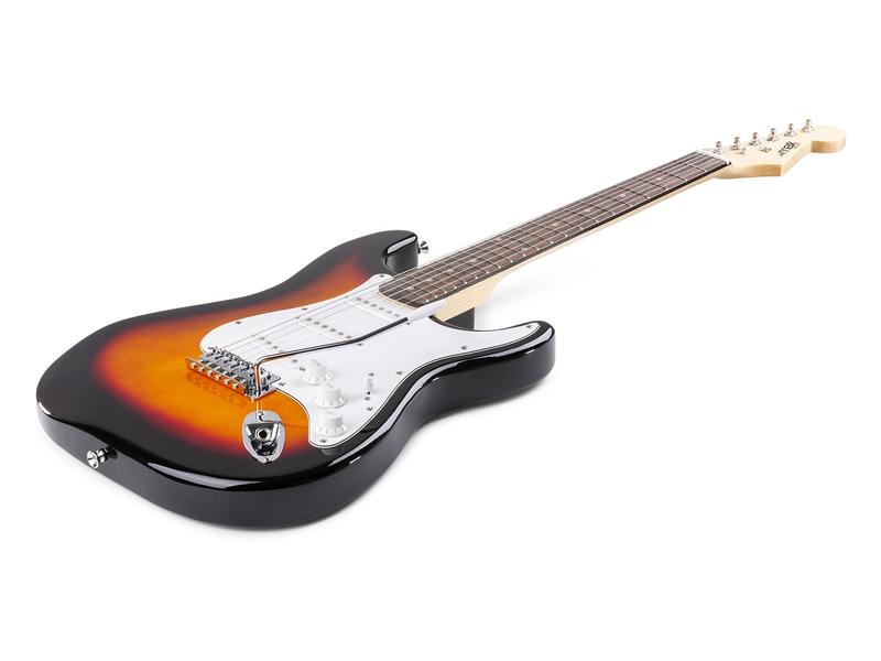 MAX E-Gitarre GigKit Sunburst