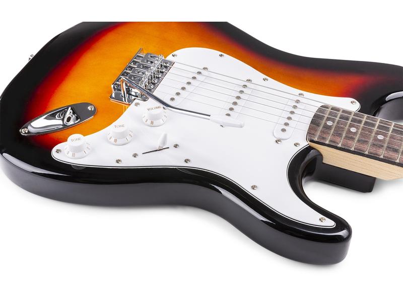 MAX E-Gitarre GigKit Sunburst