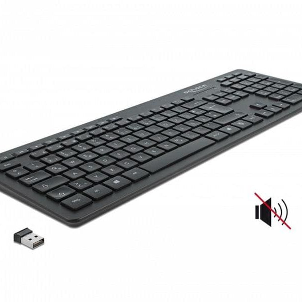 Delock Funk-Tastatur 12004 Wireless Silent