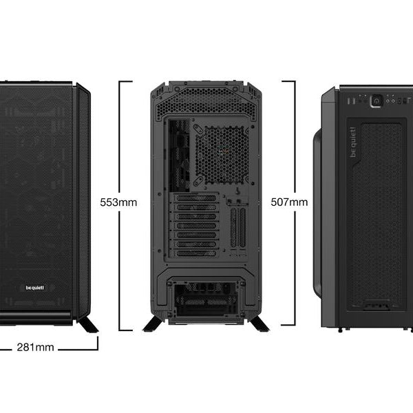 Be quiet! Silent Base 802 Window - schwarz