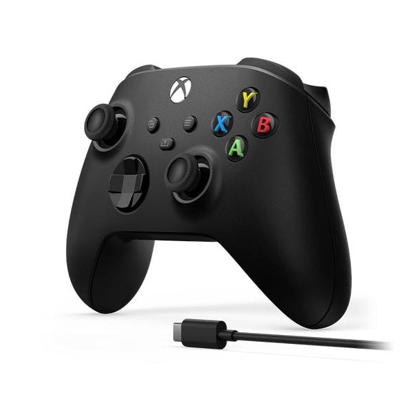 Microsoft Xbox Wireless Controller Carbon Black + USB-C Kabel