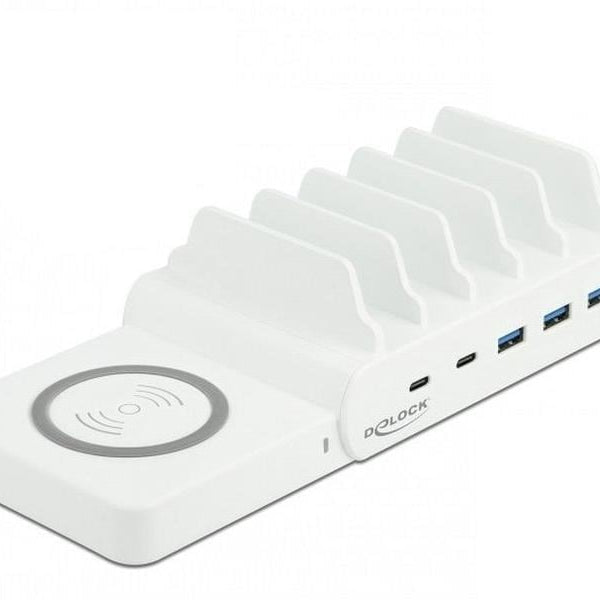 Delock Ladestation 41450 mit Wireless Charger