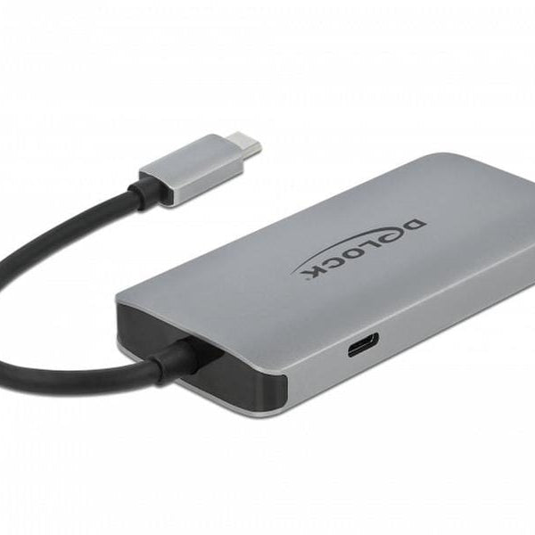 Delock Dockingstation USB-C – USB-A/LAN/PD 100W