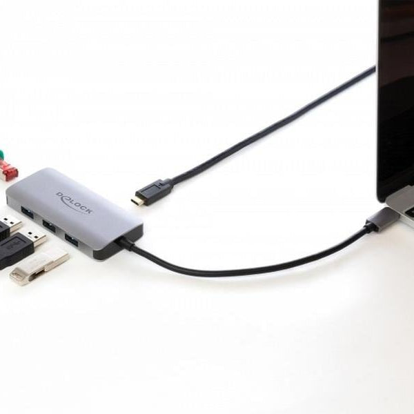Delock Dockingstation USB-C – USB-A/LAN/PD 100W