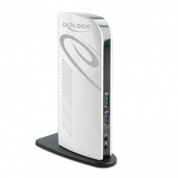 Delock Dockingstation USB-A/C – USB/LAN/2xHDMI Full-HD