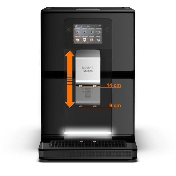 Krups Kaffeevollautomat Intuition Preference EA8738 Schwarz