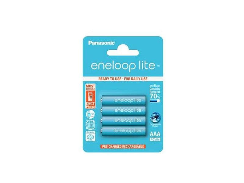 Panasonic Akku Eneloop Lite BK-4LCCE/4BE 550 mAh